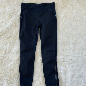 Athleta Black Fitness Leggings Women’s M